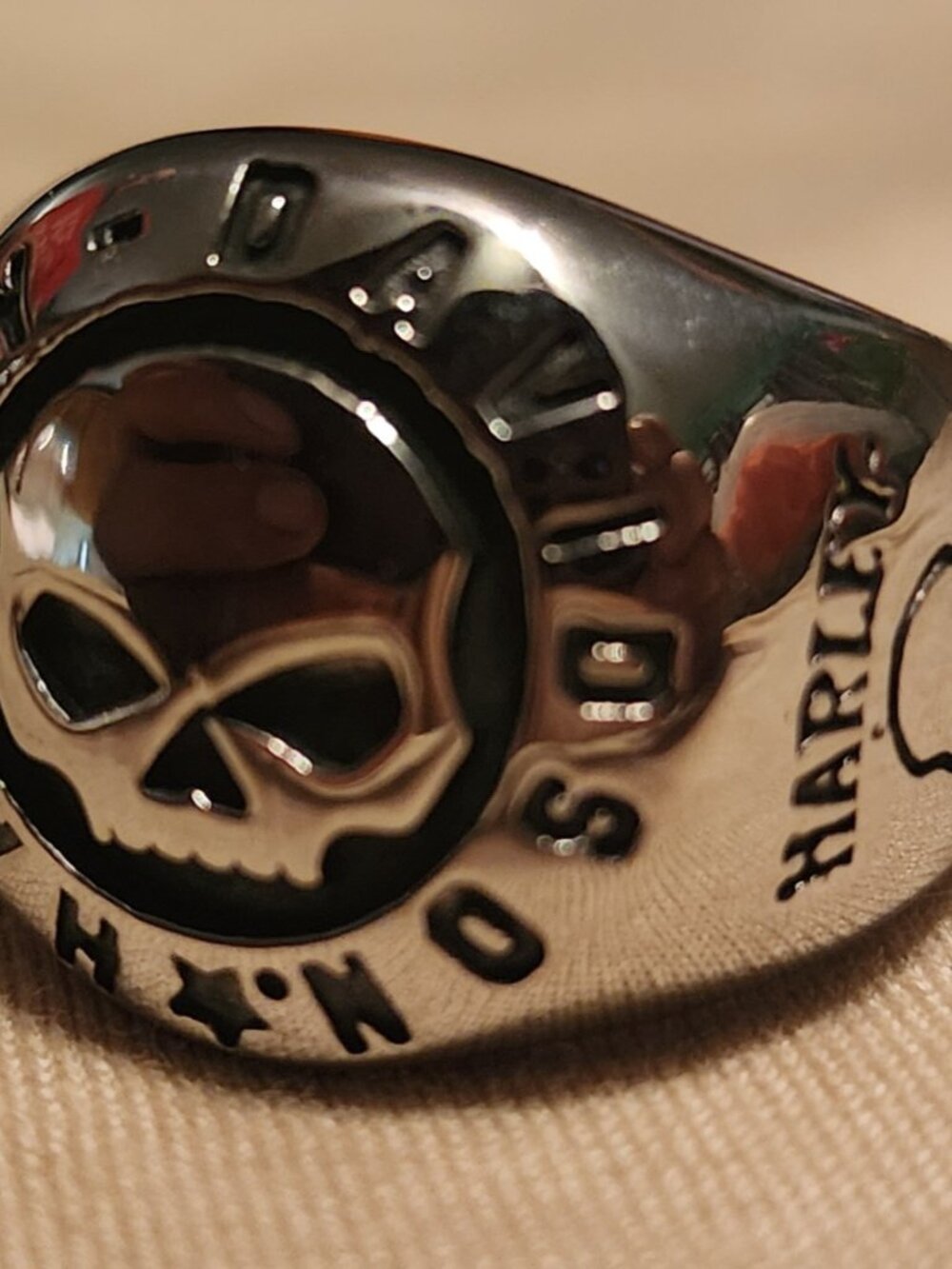 Harley-Davidson ring stainless steel
